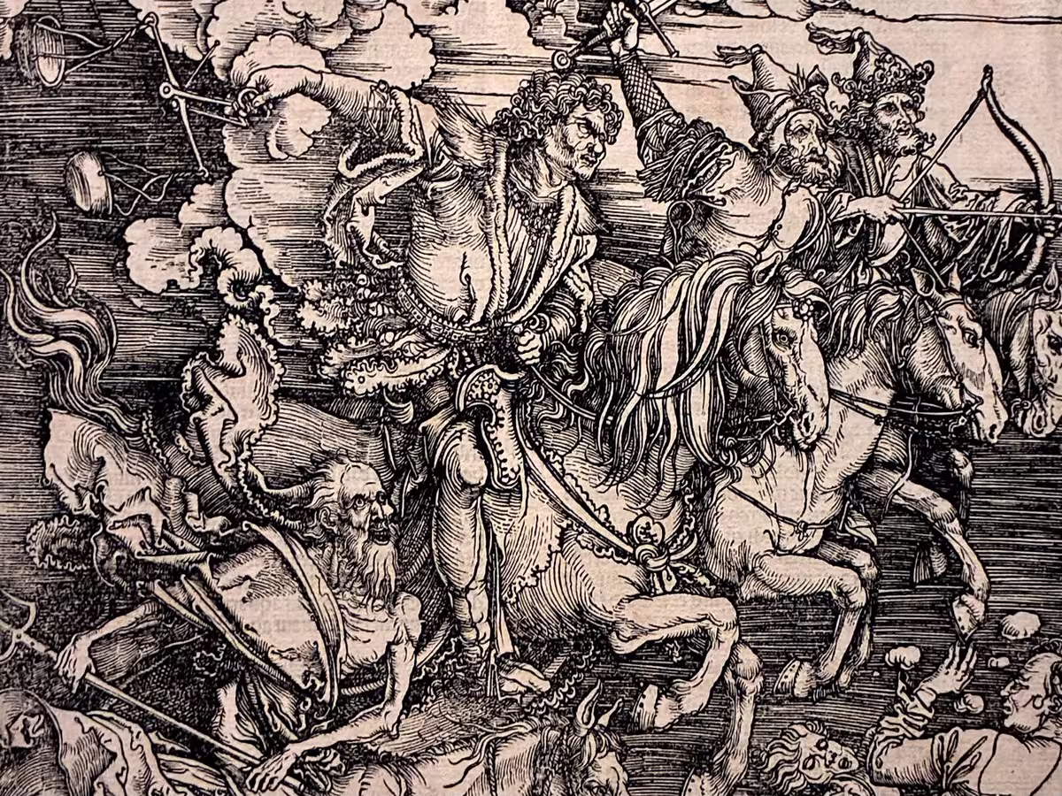 阿尔布雷希特·丢勒的《启示录》和《四骑士》 (The Four Horsemen of the Apocalypse, Albrecht Dürer)