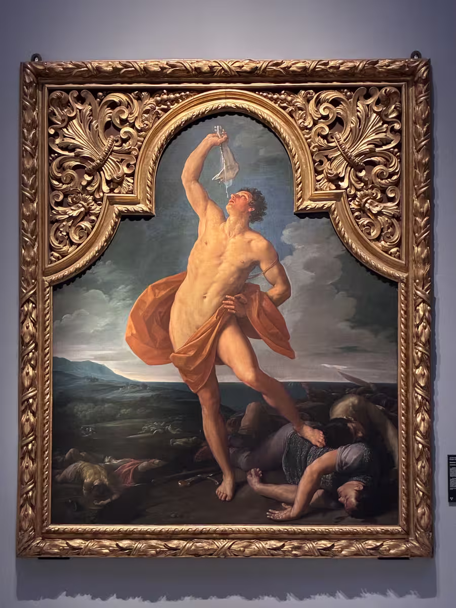 圭多·雷尼 (Guido Reni) 的《参孙的凯旋》 (The Triumph of Samson)。