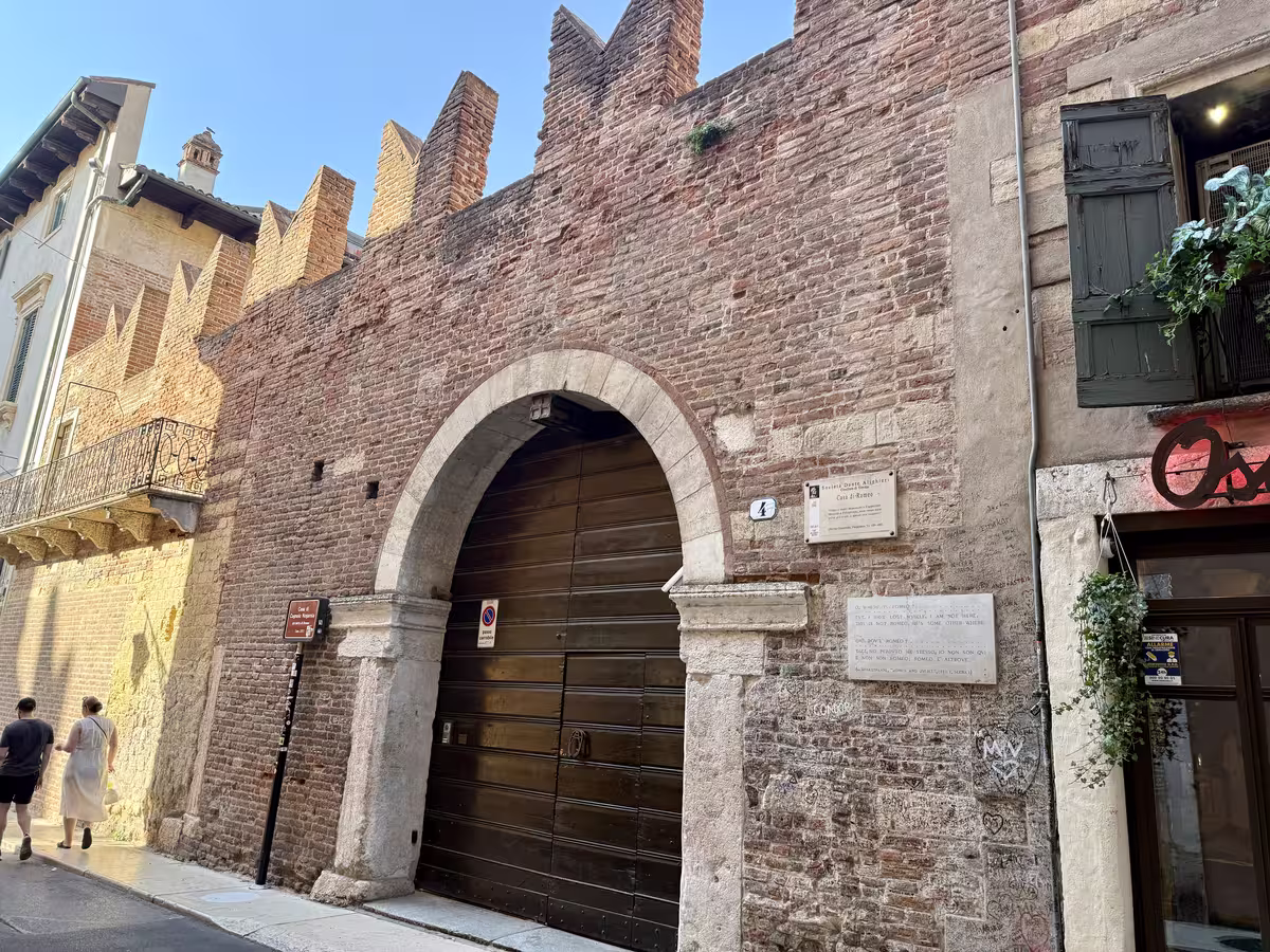 维罗纳的公爵酒馆 (Osteria al Duca) 所在的罗密欧故居 (Casa di Romeo)。